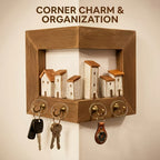 Sevair Deco Rustic Village Wall Key Holder 4