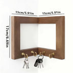 Sevair Deco Rustic Village Wall Key Holder 6