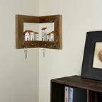 Sevair Deco Rustic Village Wall Key Holder 8