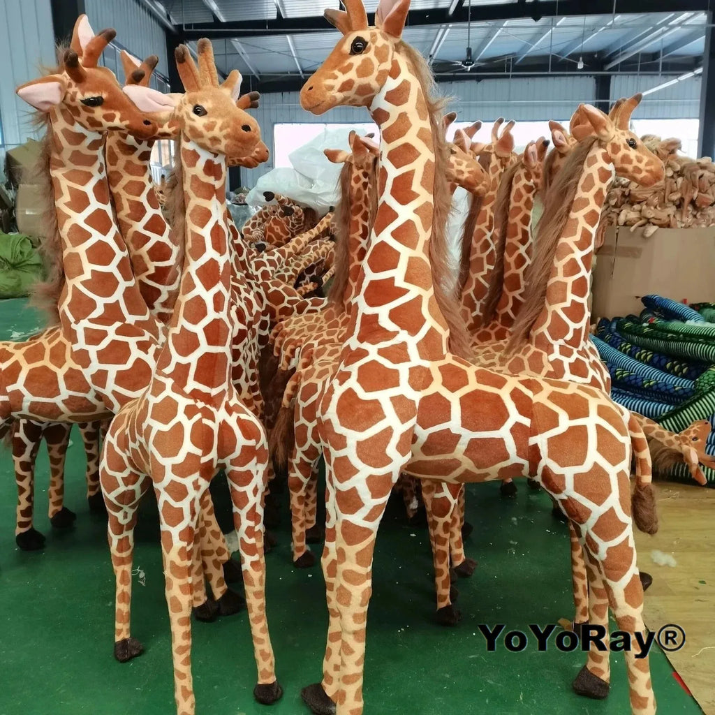 Sevair Deco Safari Giraffe Plush Stuffed Animal 5