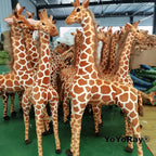Sevair Deco Safari Giraffe Plush Stuffed Animal 5