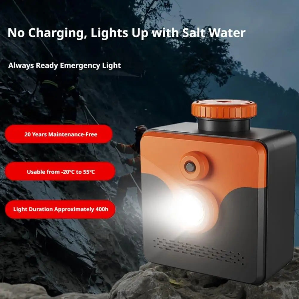 Sevair Deco Saltwater Emergency LED Light feature overview