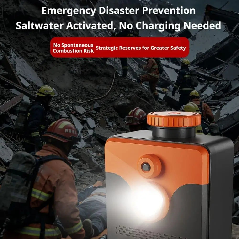 Sevair Deco Saltwater Emergency LED Light rescue scene
