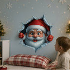 Sevair Deco Santa 3D Wall Sticker for Christmas 1