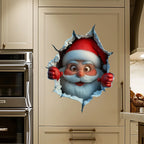 Sevair Deco Santa 3D Wall Sticker for Christmas 2
