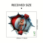 Sevair Deco Santa 3D Wall Sticker for Christmas 8