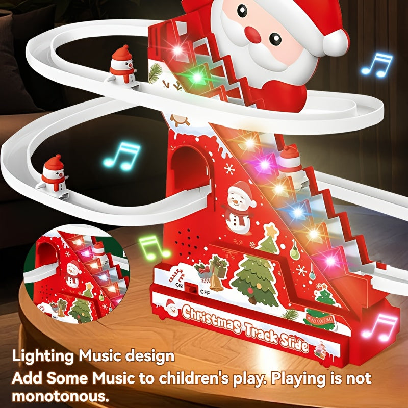 Sevair Deco Santa Climbing Christmas Track Toy 5