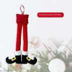 Sevair Deco Santa Elf Car Legs Christmas Decor 9