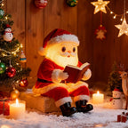 Sevair Deco Santa Night Light with Warm Christmas Glow 2