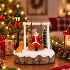 Sevair Deco Santa Swing Christmas Village Figurine hero