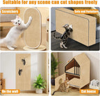 Sevair Deco Self Adhesive Cat Scratching Wall Mat diy ideas