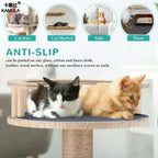 Sevair Deco Self Adhesive Cat Scratching Wall Mat furniture uses