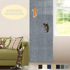 Sevair Deco Self Adhesive Cat Scratching Wall Mat gray view