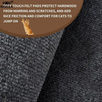 Sevair Deco Self Adhesive Cat Scratching Wall Mat nonwoven texture