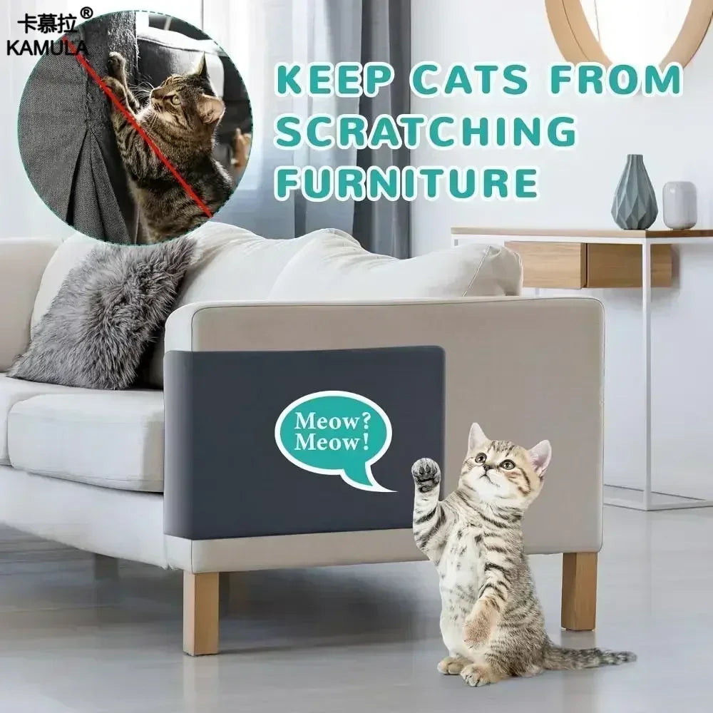 Sevair Deco Self Adhesive Cat Scratching Wall Mat sofa protection