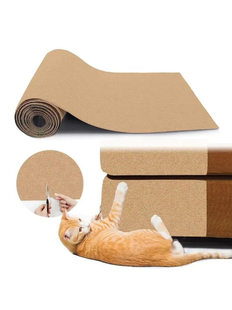 Sevair Deco Self Adhesive Cat Scratching Wall Mat sofa protector