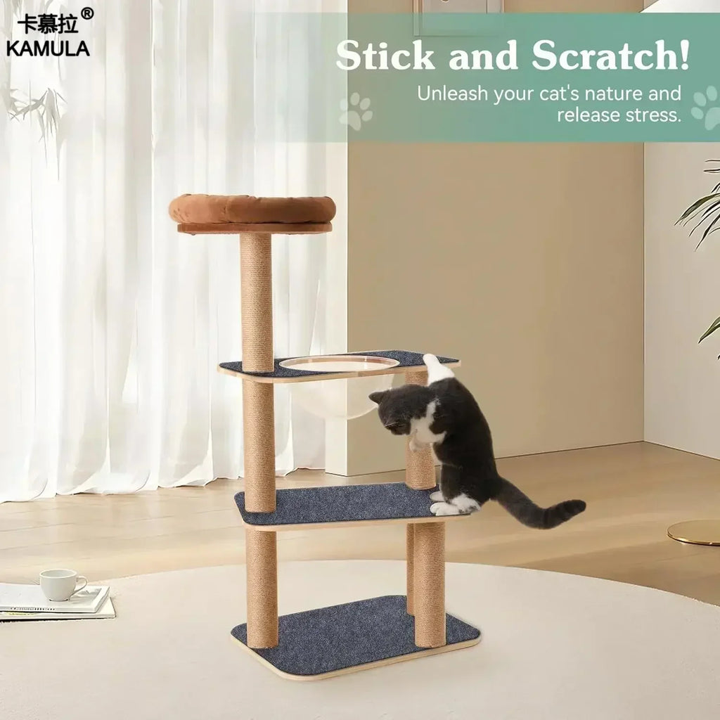 Sevair Deco Self Adhesive Cat Scratching Wall Mat tree customization