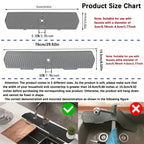 Sevair Deco Self-Draining Silicone Sink Faucet Mat 12