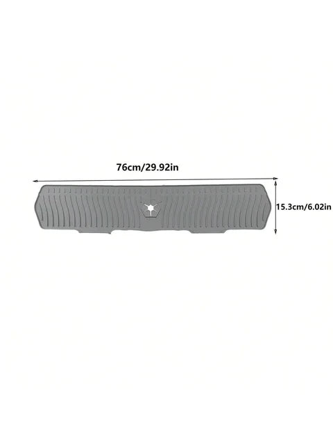 Sevair Deco Self-Draining Silicone Sink Faucet Mat 18