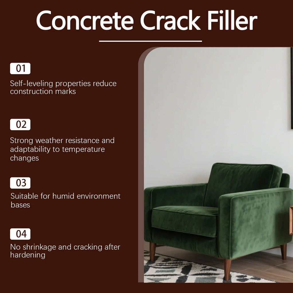 Sevair Deco Self-Leveling Concrete Crack Filler 14