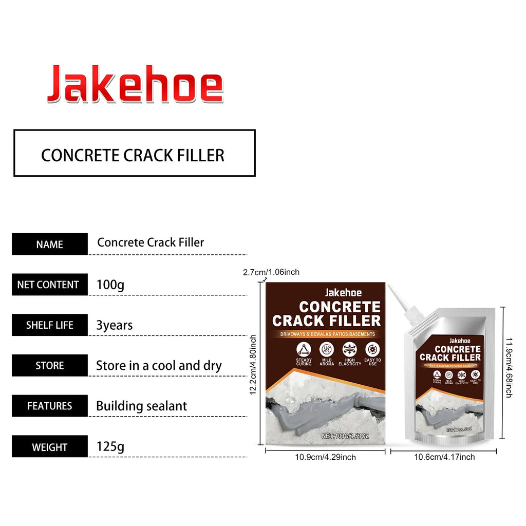 Sevair Deco Self-Leveling Concrete Crack Filler 8
