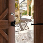 Sevair Deco Self-Locking Gate Latch with Cable Release 8
