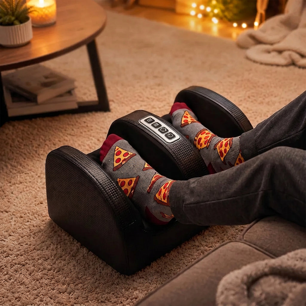 Sevair Deco Shiatsu Foot Massager with Heat for Feet & Calves