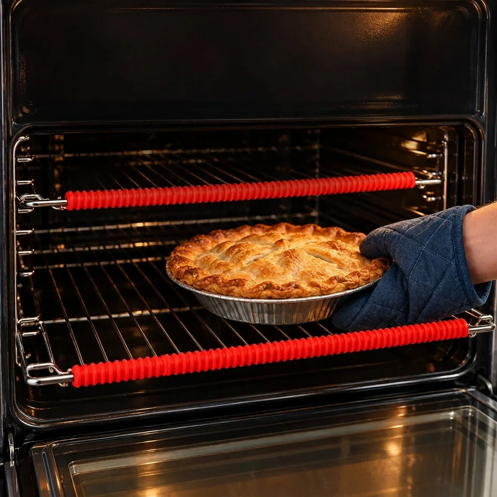 Sevair Deco Silicone Oven Rack Covers 2-Pack 1