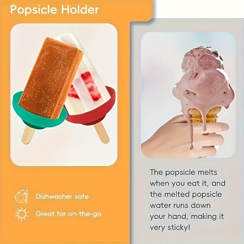 Sevair Deco Silicone Popsicle Drip Catchers 4