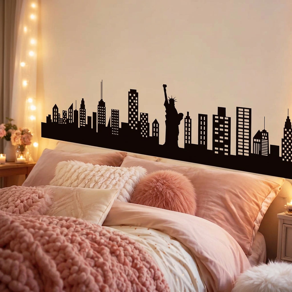 Sevair Deco Skyline Wall Decal for Modern Rooms 1