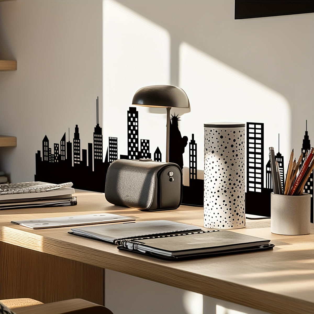 Sevair Deco Skyline Wall Decal for Modern Rooms 5