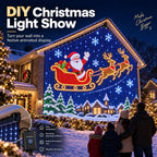 Sevair Deco Smart LED Curtain Lights for Christmas christmas show