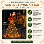 Sevair Deco Solar Christmas Cascade Garden Lights specifications
