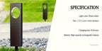 Sevair Deco Solar Crescent Pathway Lights 14