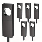Sevair Deco Solar Crescent Pathway Lights 17