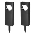 Sevair Deco Solar Crescent Pathway Lights 19