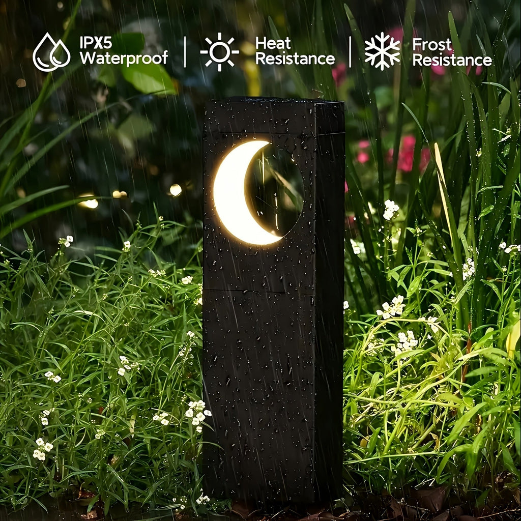 Sevair Deco Solar Crescent Pathway Lights 8