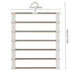 Sevair Deco Space Saving Pants Hanger for Closets dimensions