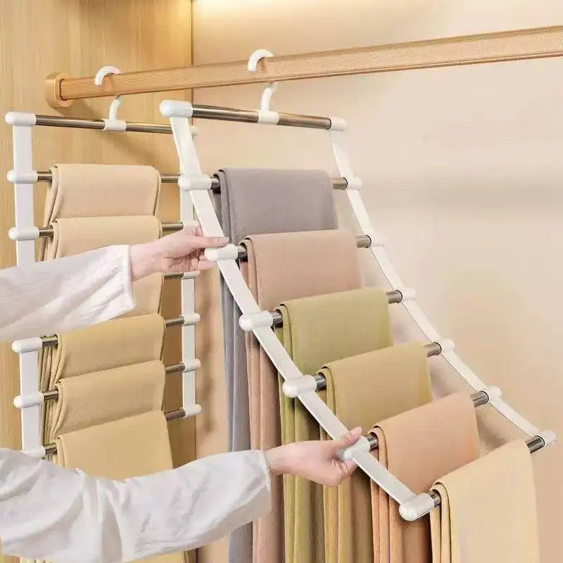 Sevair Deco Space Saving Pants Hanger for Closets pants access