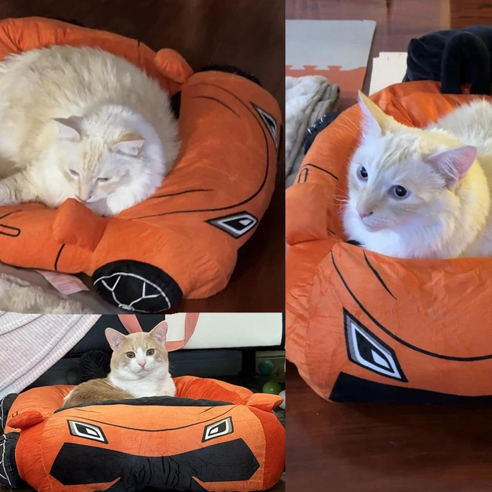 Sevair Deco Sports Car Pet Bed for Cats & Small Dogs cat collage