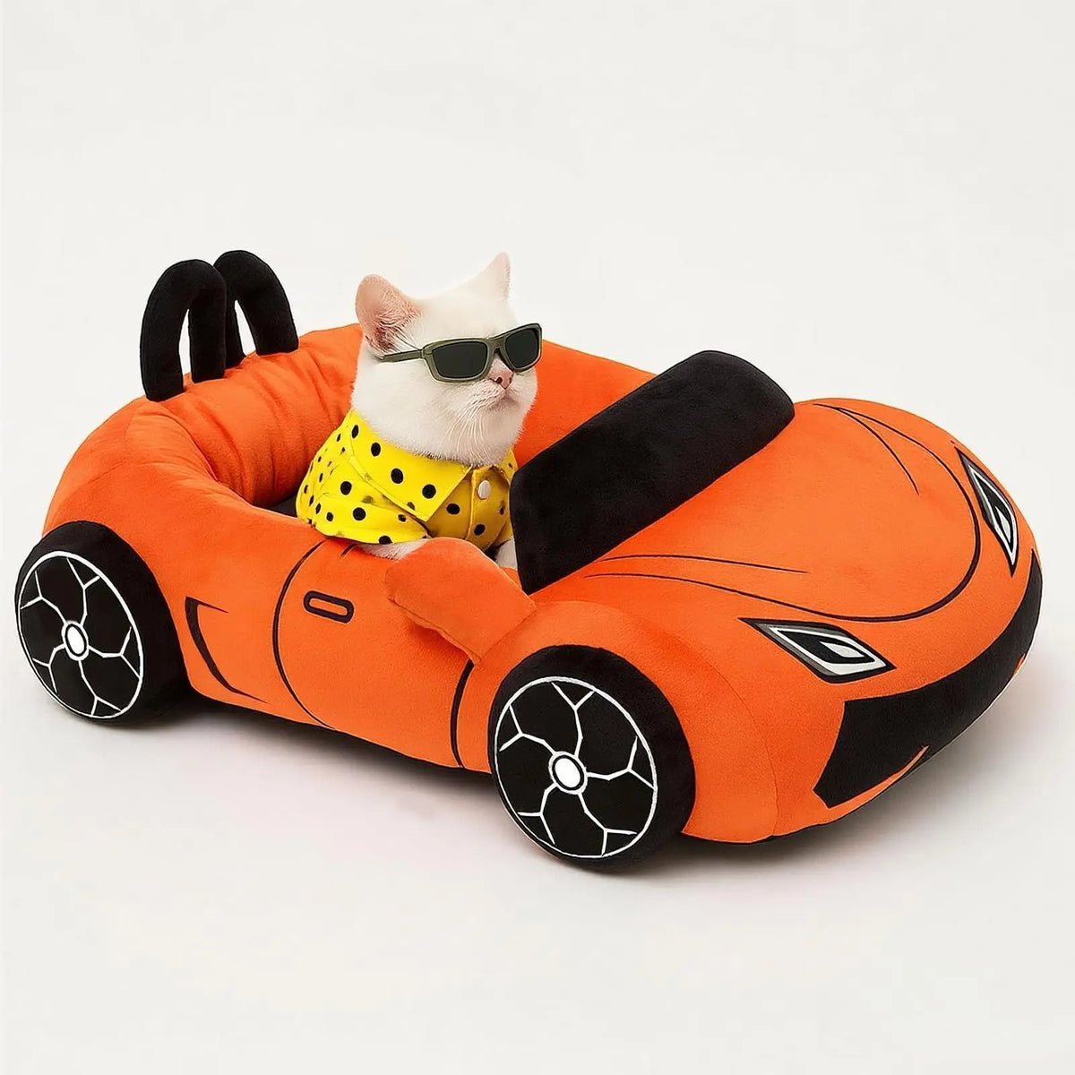 Sevair Deco Sports Car Pet Bed for Cats & Small Dogs cat sunglasses