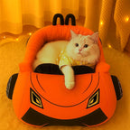 Sevair Deco Sports Car Pet Bed for Cats & Small Dogs lounging cat