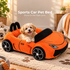 Sevair Deco Sports Car Pet Bed for Cats & Small Dogs puppy lounging