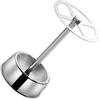 Sevair Deco Stainless Steel Toothbrush Holder 4-Slot 7