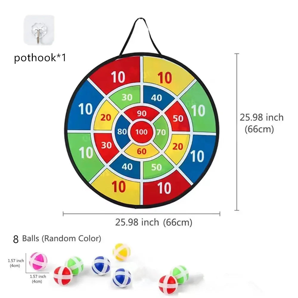 Sevair Deco Sticky Ball Dartboard Game for Kids 10