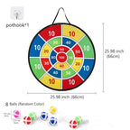 Sevair Deco Sticky Ball Dartboard Game for Kids 10