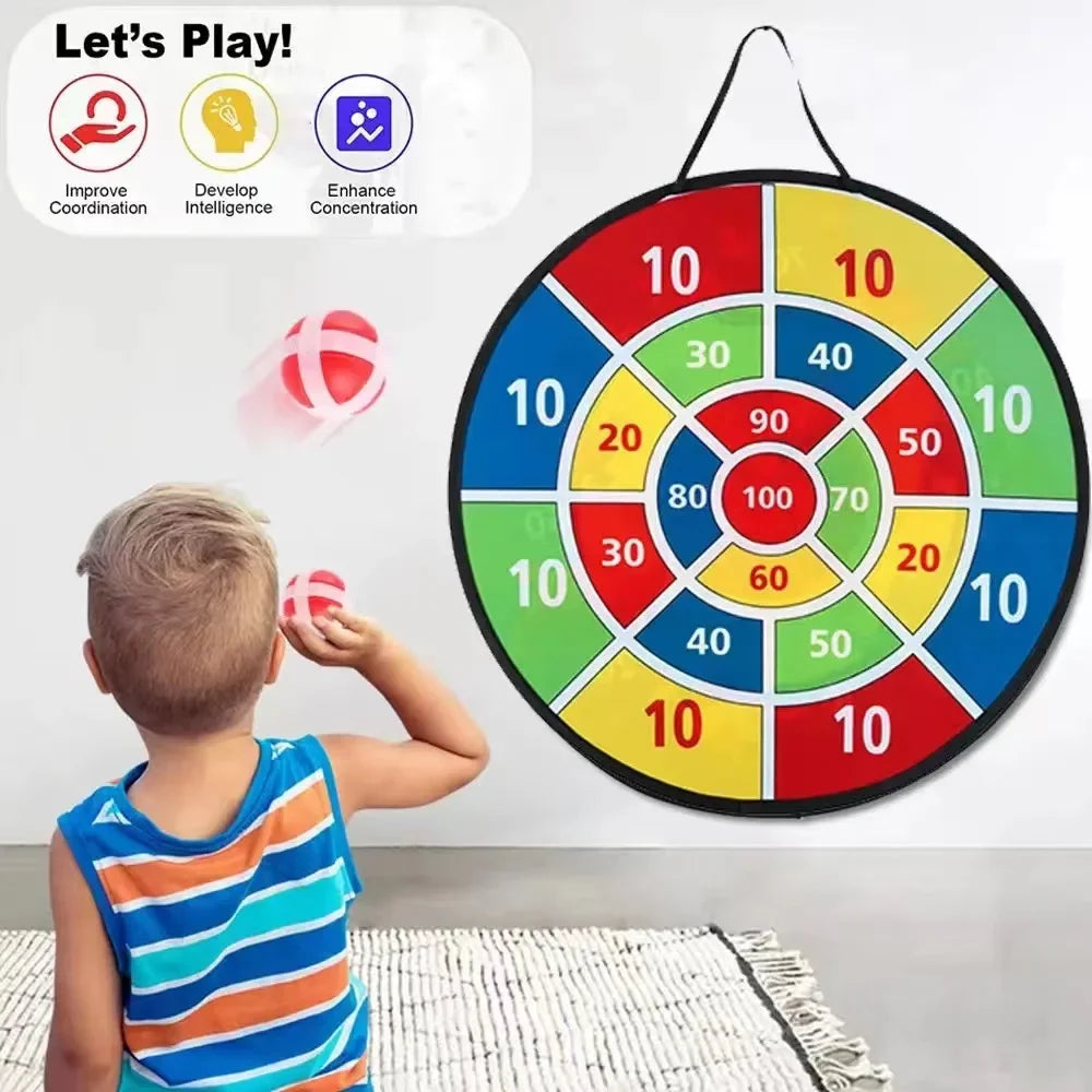 Sevair Deco Sticky Ball Dartboard Game for Kids 2