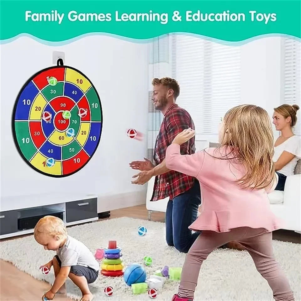Sevair Deco Sticky Ball Dartboard Game for Kids 3