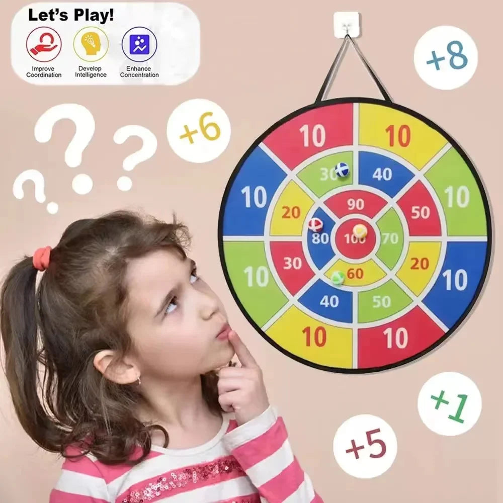 Sevair Deco Sticky Ball Dartboard Game for Kids 4