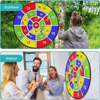 Sevair Deco Sticky Ball Dartboard Game for Kids 5